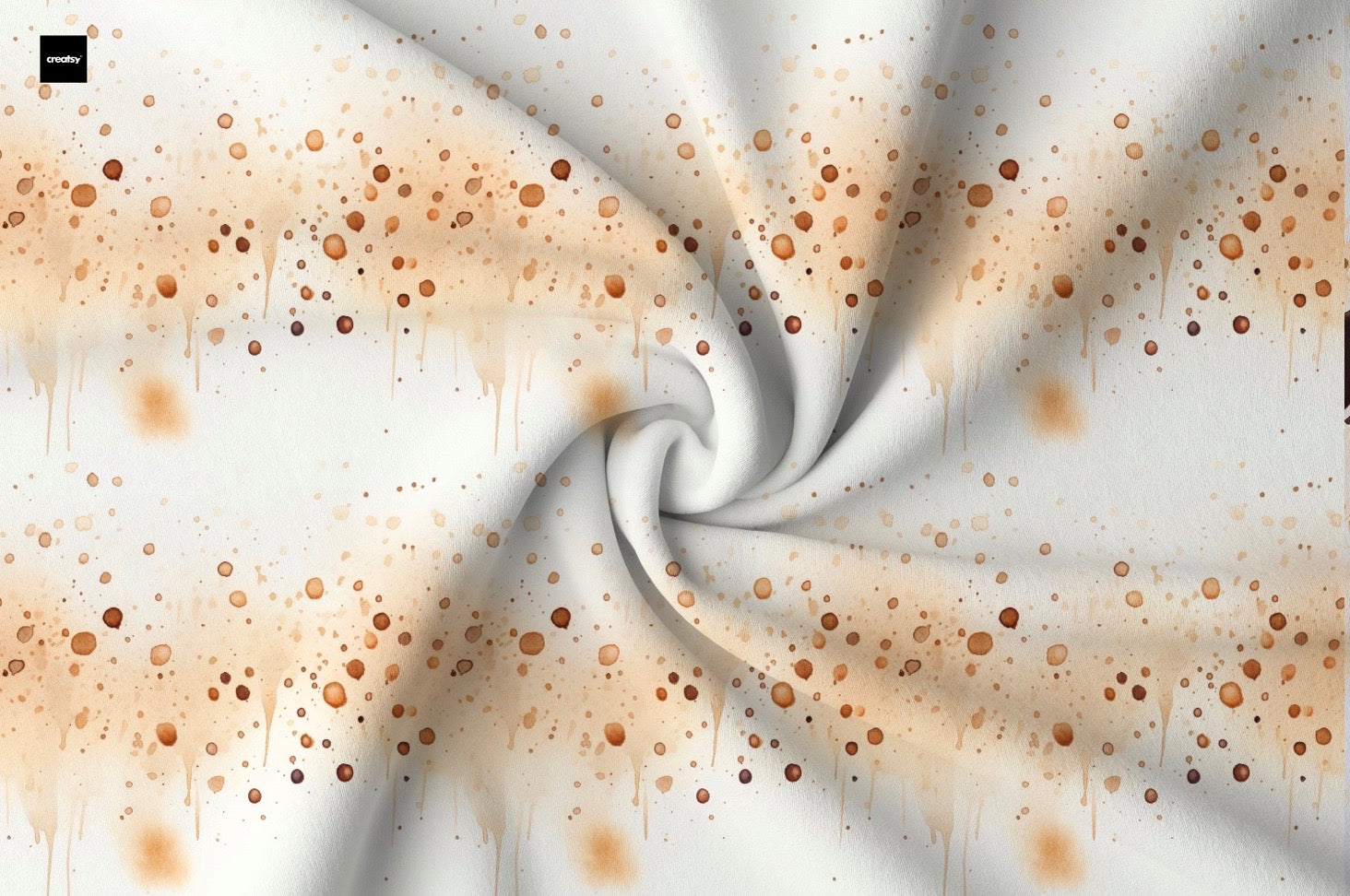 Beige Aquarell Flecken Dauervorbestellung